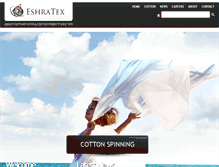 Tablet Screenshot of eshratex.com